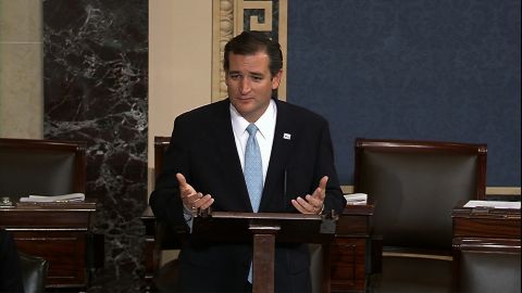 Sen. Ted Cruz spoke for more than 21 hours on the Senate floor against Obamacare