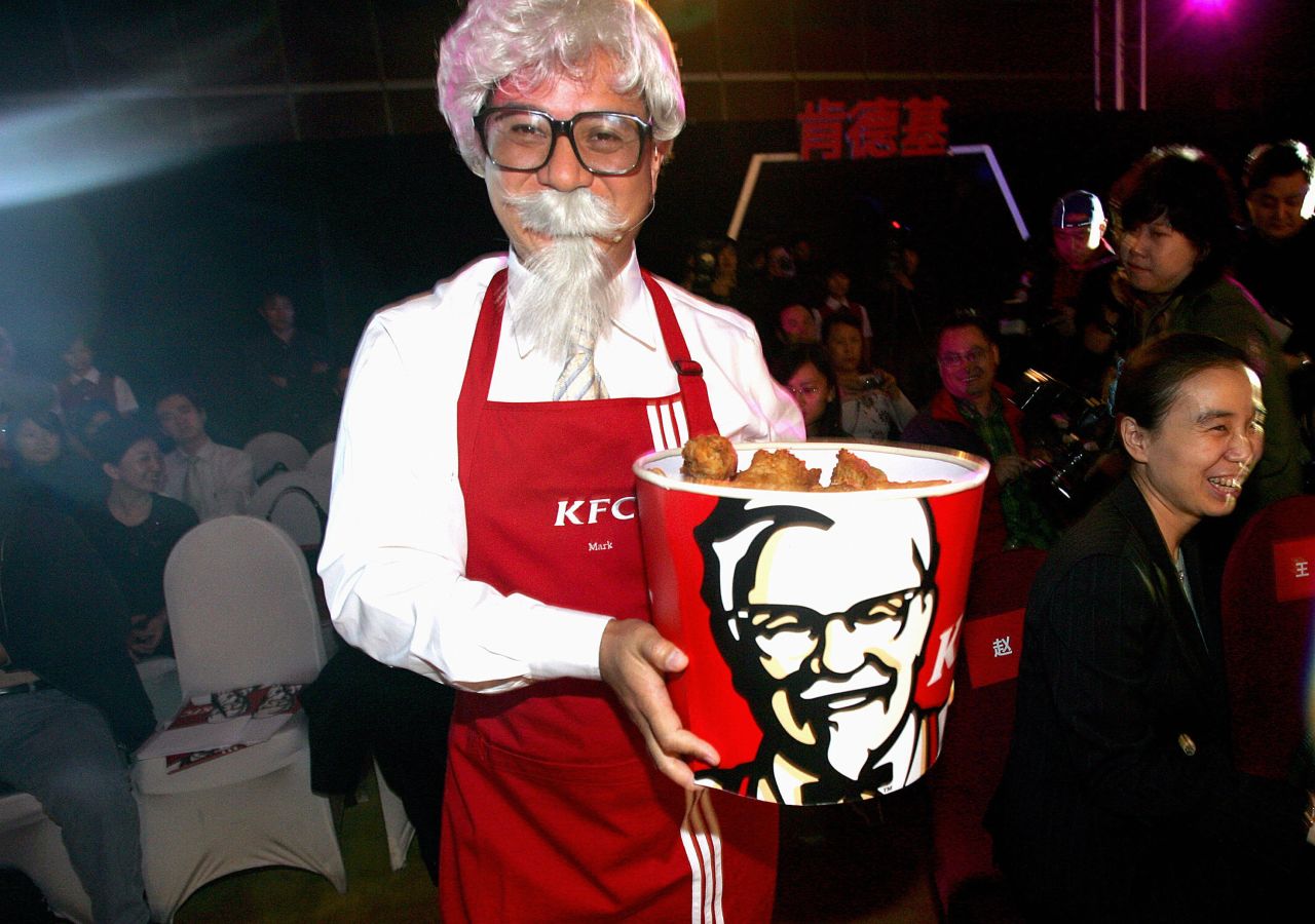 Those 11 secret spices (two of them are salt and pepper) travel well. KFC's parent company holds 39% of China's fast-food industry. 