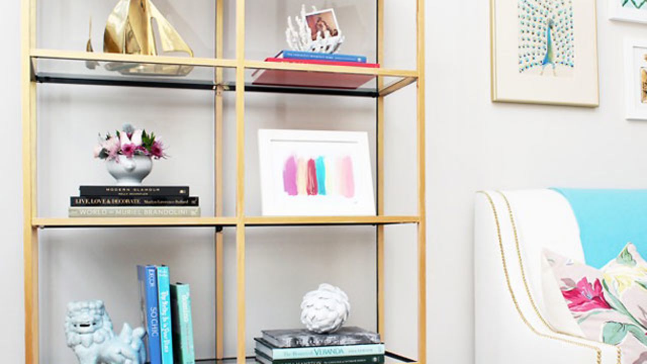 <a href="http://ireport.cnn.com/docs/DOC-1036767">Jana Bek</a> loves the brass boats on the top shelf of this bookcase. Are you also a sucker for objects that shimmer? Ask Bek where she finds <a href="http://janabek.com/" target="_blank" target="_blank">affordable and unusual decor</a> in the comment section.