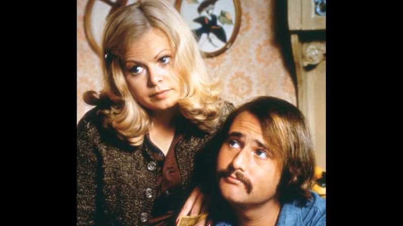 On the 1970s sitcom "All in the Family," couple Gloria and Mike, played by Sally Struthers and Rob Reiner, were forced by finances to live with Gloria's parents, Archie and Edith Bunker. Archie and Mike often clashed over political differences.