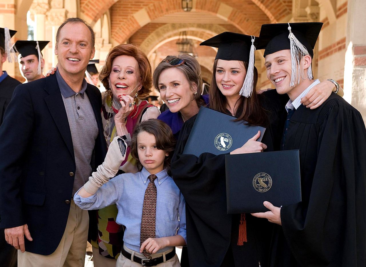 After college, a "Post Grad" played by Alexis Bledel struggles to find her footing and must move back in with her parents, played by Michael Keaton and Jane Lynch.
