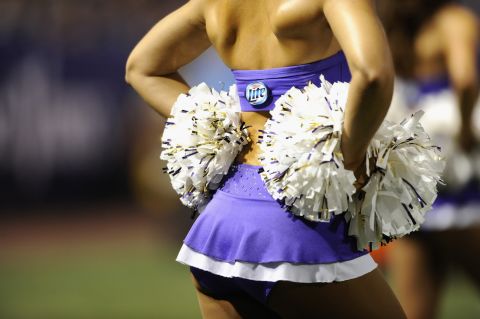 As every cheerleader knows, it is important to accessorize. Where would any self-respecting cheerleader be without her pompoms?