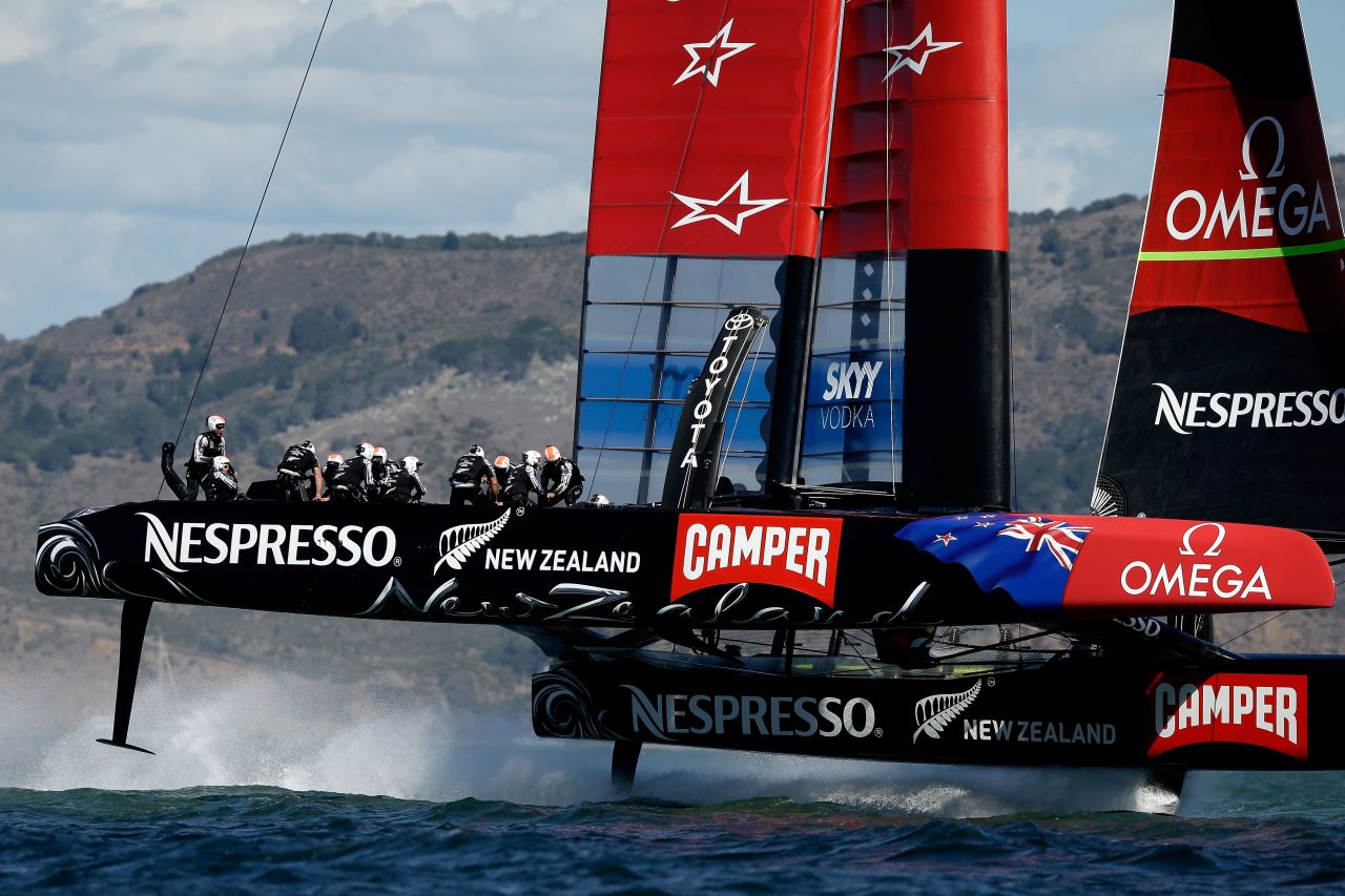 Emirates Team New Zealand, skippered by Dean Barker, took to the water hoping to turn around its nightmare run of form.