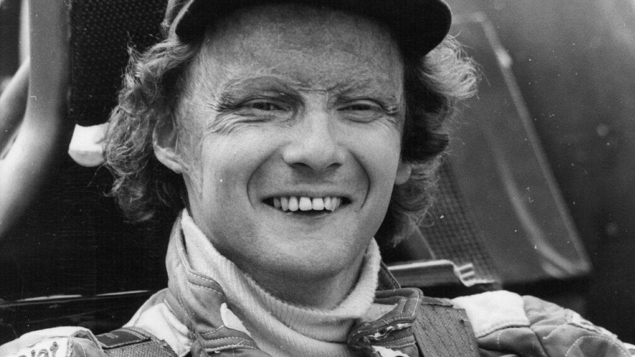 World car racing champion, Austrian Niki Lauda tries out the new Brabham-Alfa Romeo whose cars he will pilot in the 1978 Formula I races. Original Publication: People Disc - HG0065 (Photo by Hulton Archive/Getty Images)