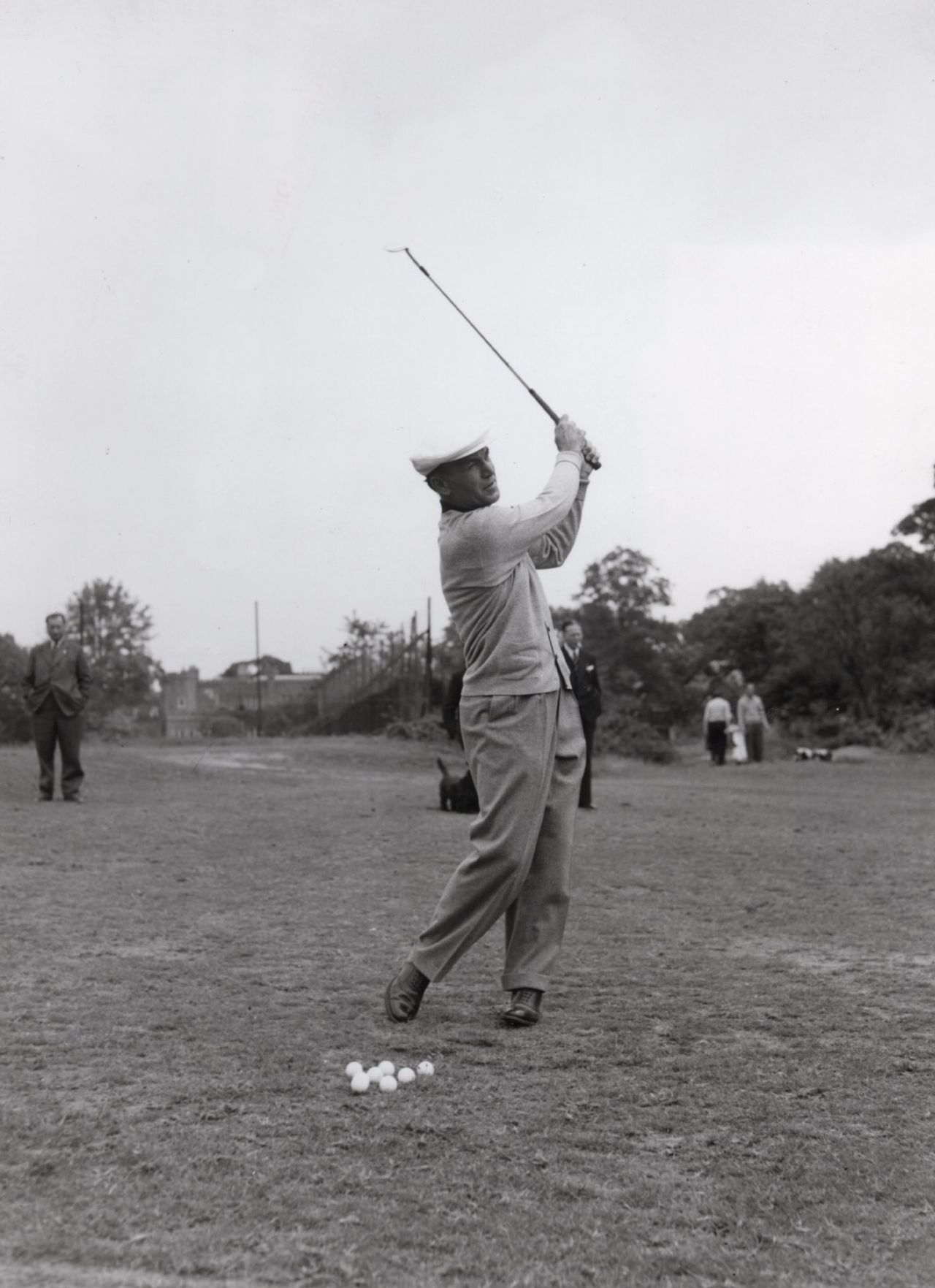 American golfer Ben Hogan recovered from horrific injuries sustained in a head-on car crash in 1949 to win the U.S. Open the following year. On instinct, he had moved across the car to protect his wife -- an action that saved his life. Hogan would go on to win five more major titles -- nine in total -- and is considered one of the game's greats.