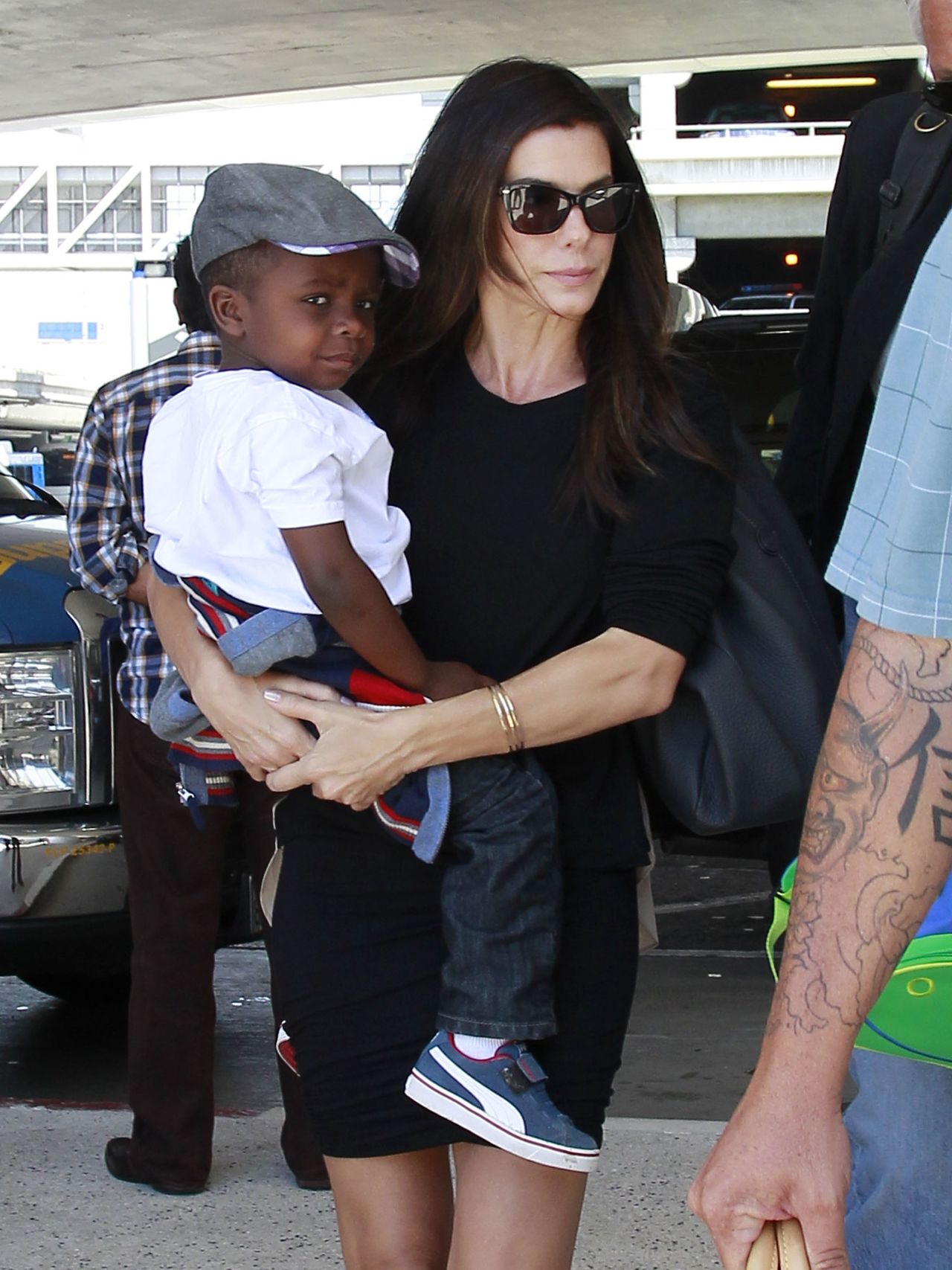 At age 45, <a href="http://www.people.com/people/package/article/0,,20364464_20364639,00.html" target="_blank" target="_blank">Sandra Bullock revealed in April 2010</a> that she'd adopted a baby boy, Louis Bardo, from New Orleans.