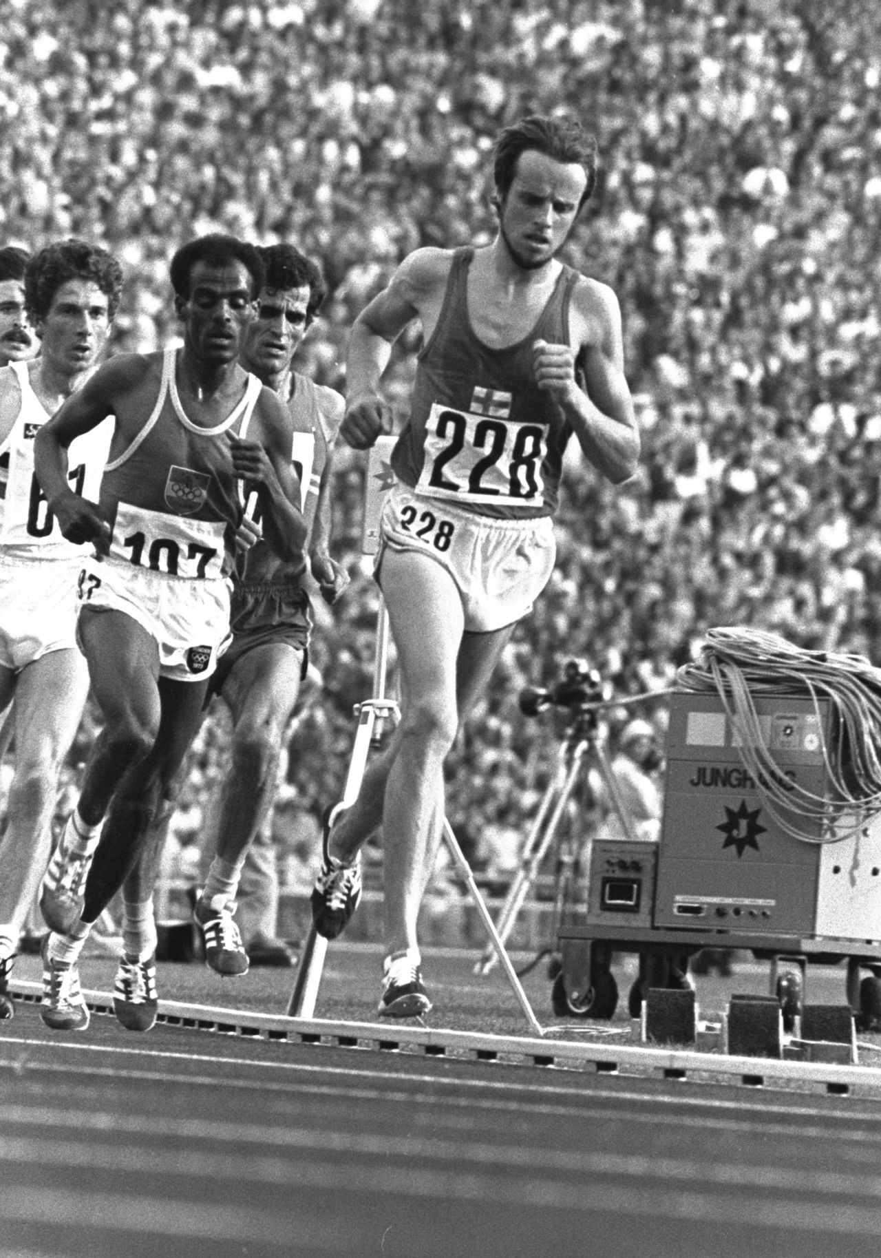 Lasse Viren literally picked himself up off the floor to complete his famous comeback at the 1972 Olympic Games. The Finnish runner won gold in the 10,000 meters -- and broke the world record too -- after falling over on the 12th lap of the race.