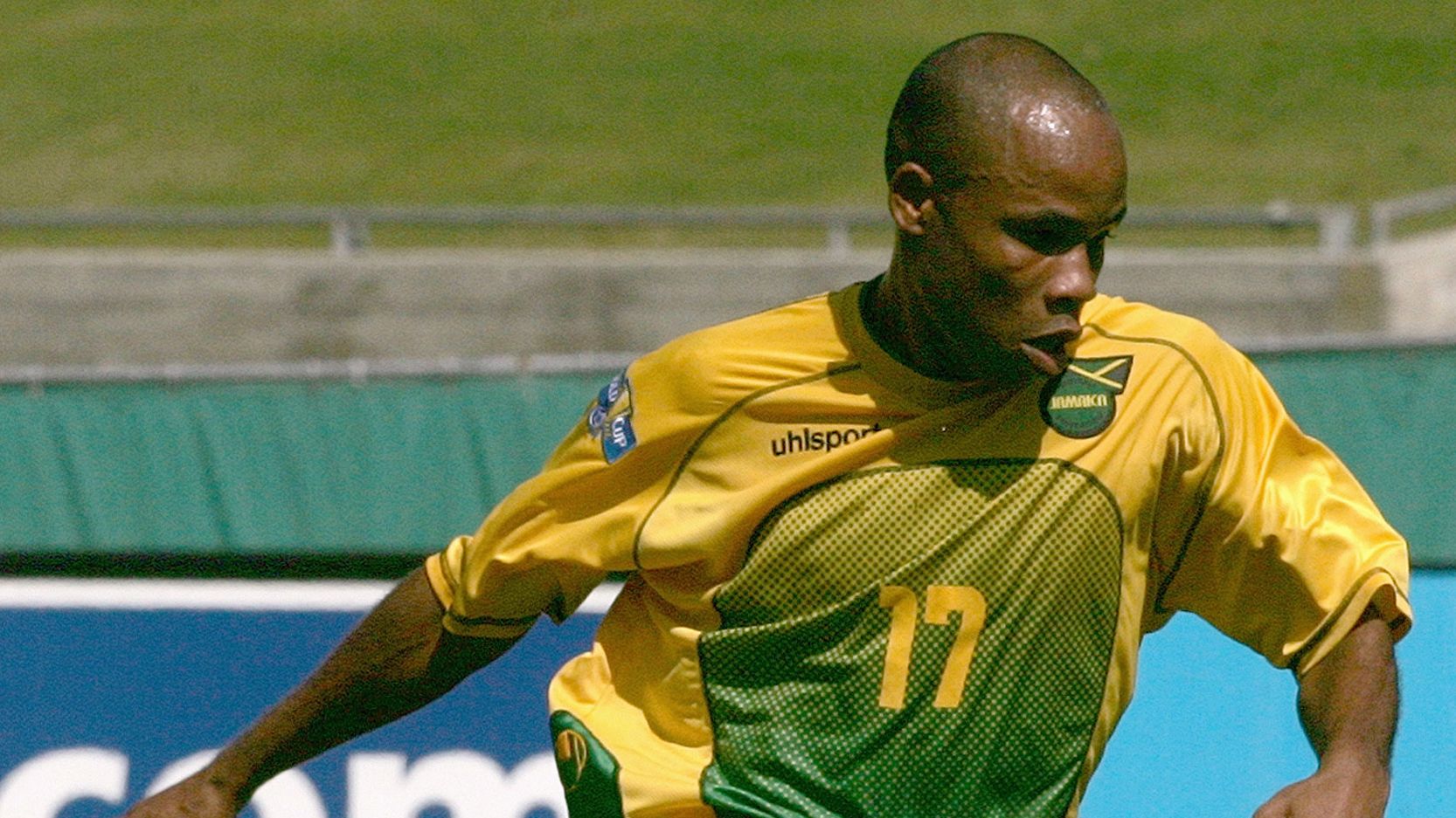 Jermaine Hue was suspended for nine months by FIFA after he tested positive for dexamethasone. 