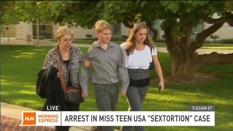 Arrest in sextortion case involving Miss Teen USA Cassidy Wolf