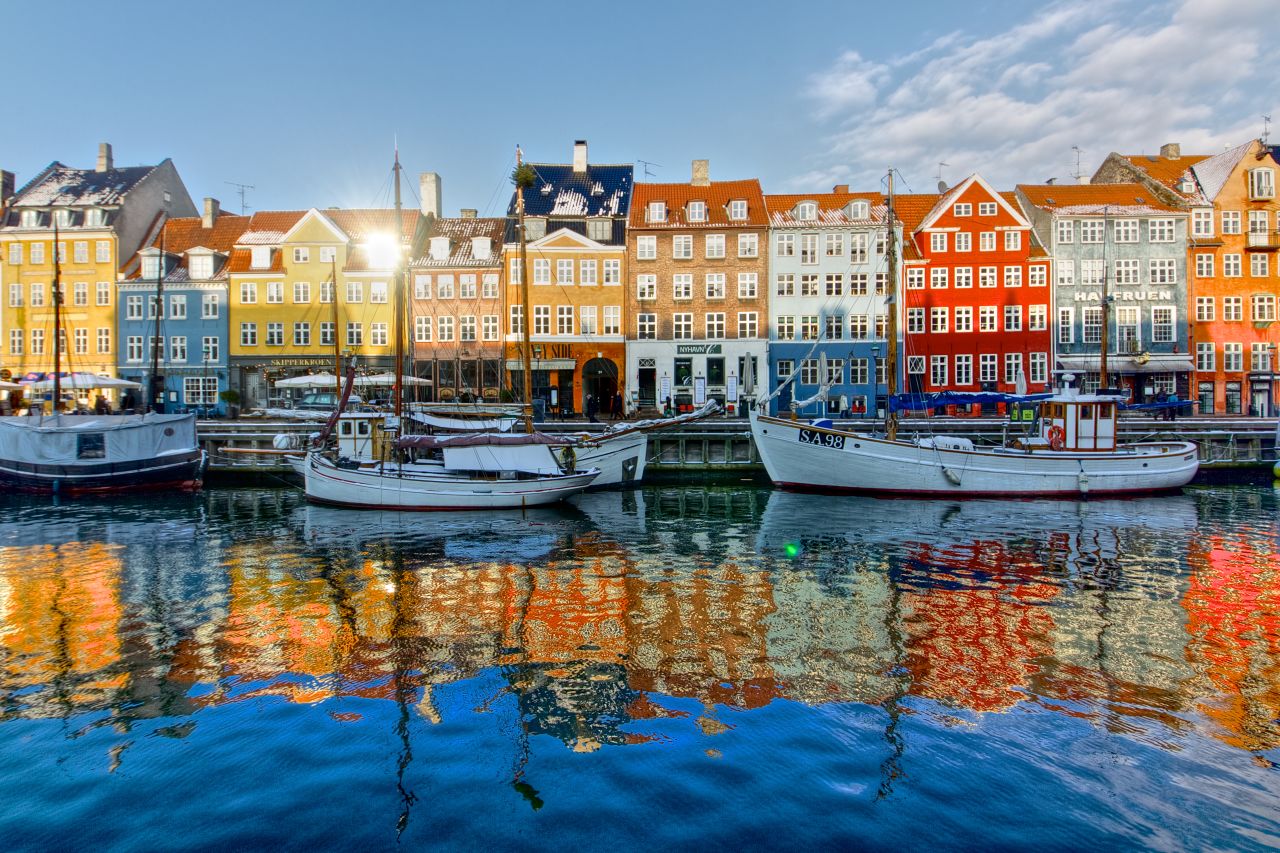 With scenery like this (the canal-side Copenhagen district of Nyhavn), one of the greenest capital cities, a history of inventing things like Lego toys and homeware that looks like art, it's no wonder the Danes are officially the happiest people on Earth.