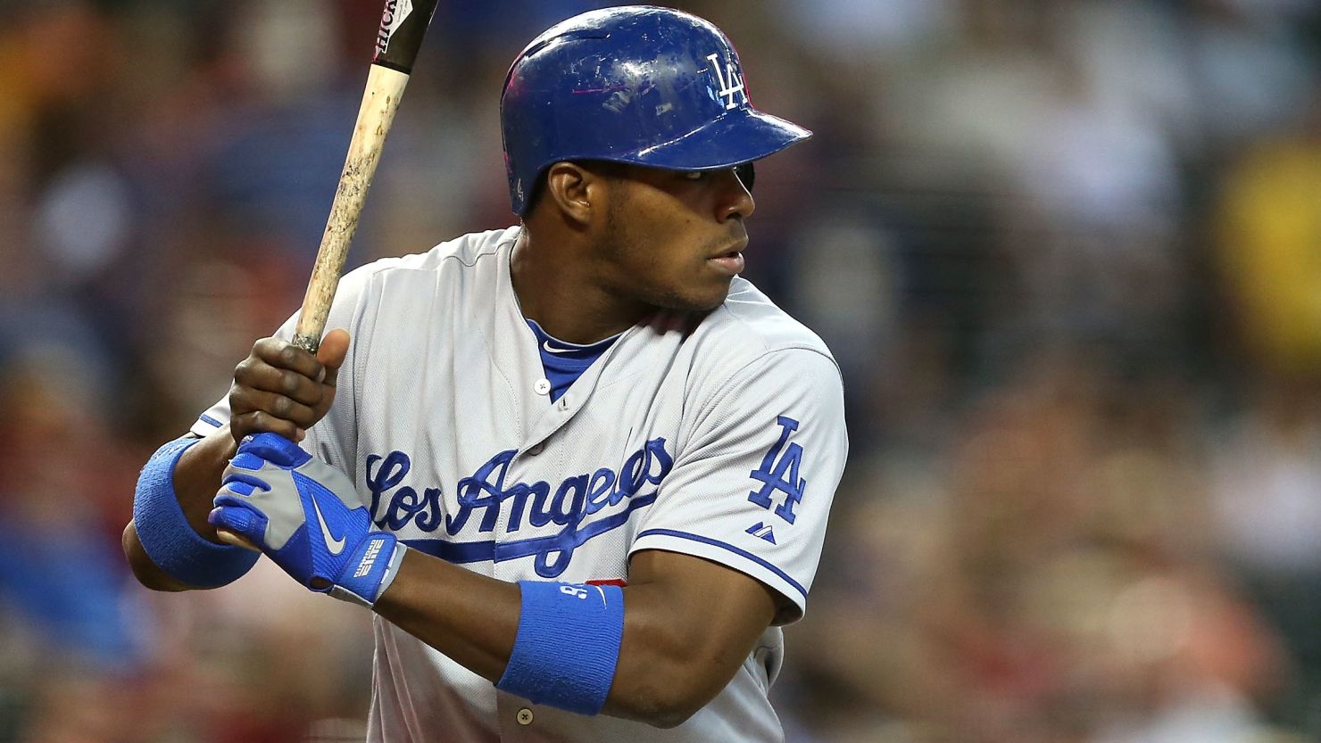 Los Angeles Dodgers' star Yasiel Puig defected from Cuba in 2012.