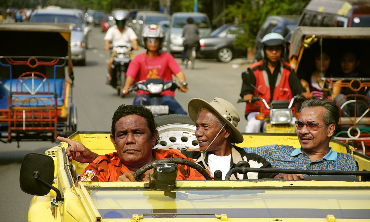 <a href="http://cnn.com/2013/09/29/world/asia/indonesia-act-of-killing-bali/">"The Act of Killing,"</a> a 2012 documentary, follows unrepentant death squad leader Anwar Congo, center, as he and others reenact their violent acts from 48 years ago. It has had a big impact in Indonesia as the country struggles to address the anti-communist purges that led to an estimated 1 million deaths.