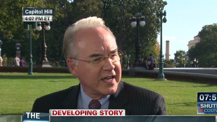 lead intv Rep Tom Price government shutdown_00014210.jpg