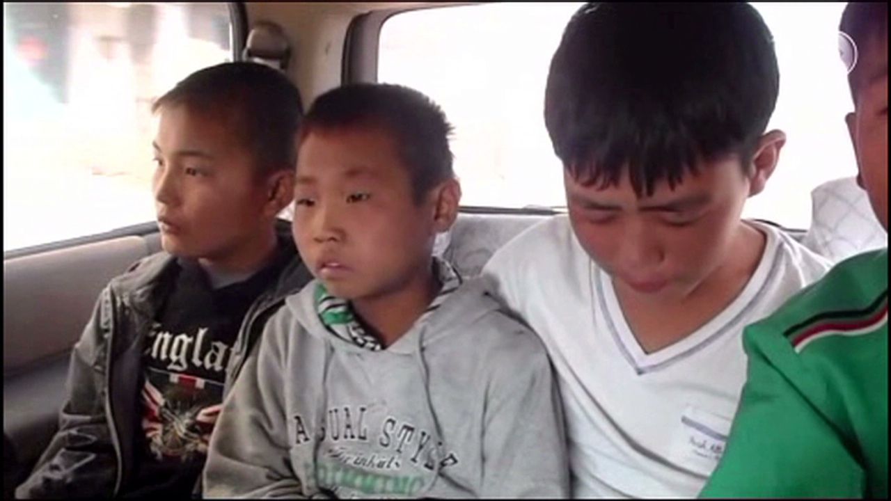 north korean kids starving