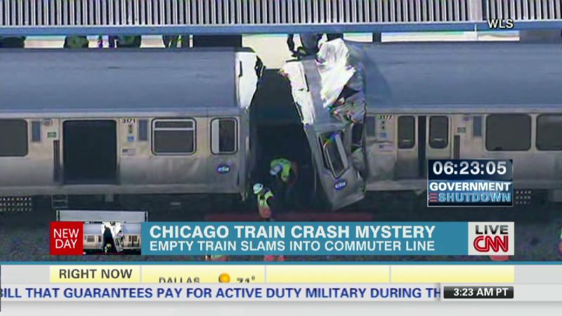 Chicago train crash mystery