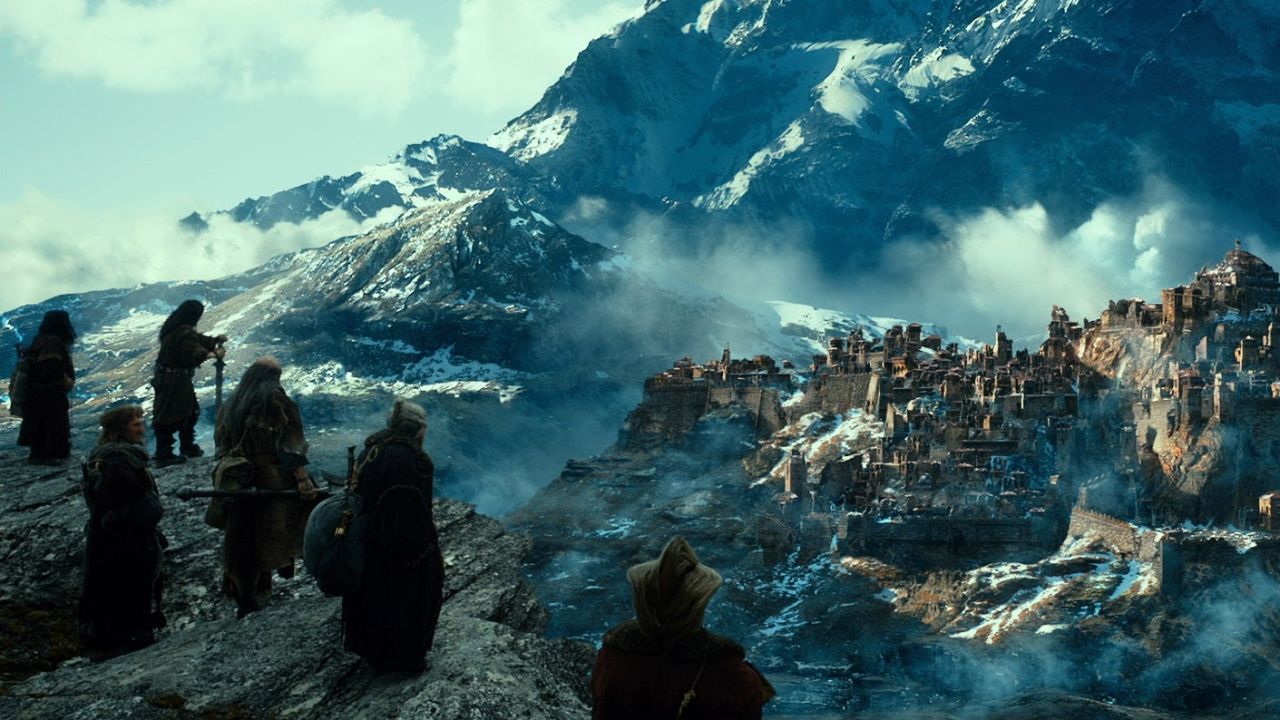 "The Hobbit: The Desolation of Smaug" held off new release "Anchorman 2" at the box office. 