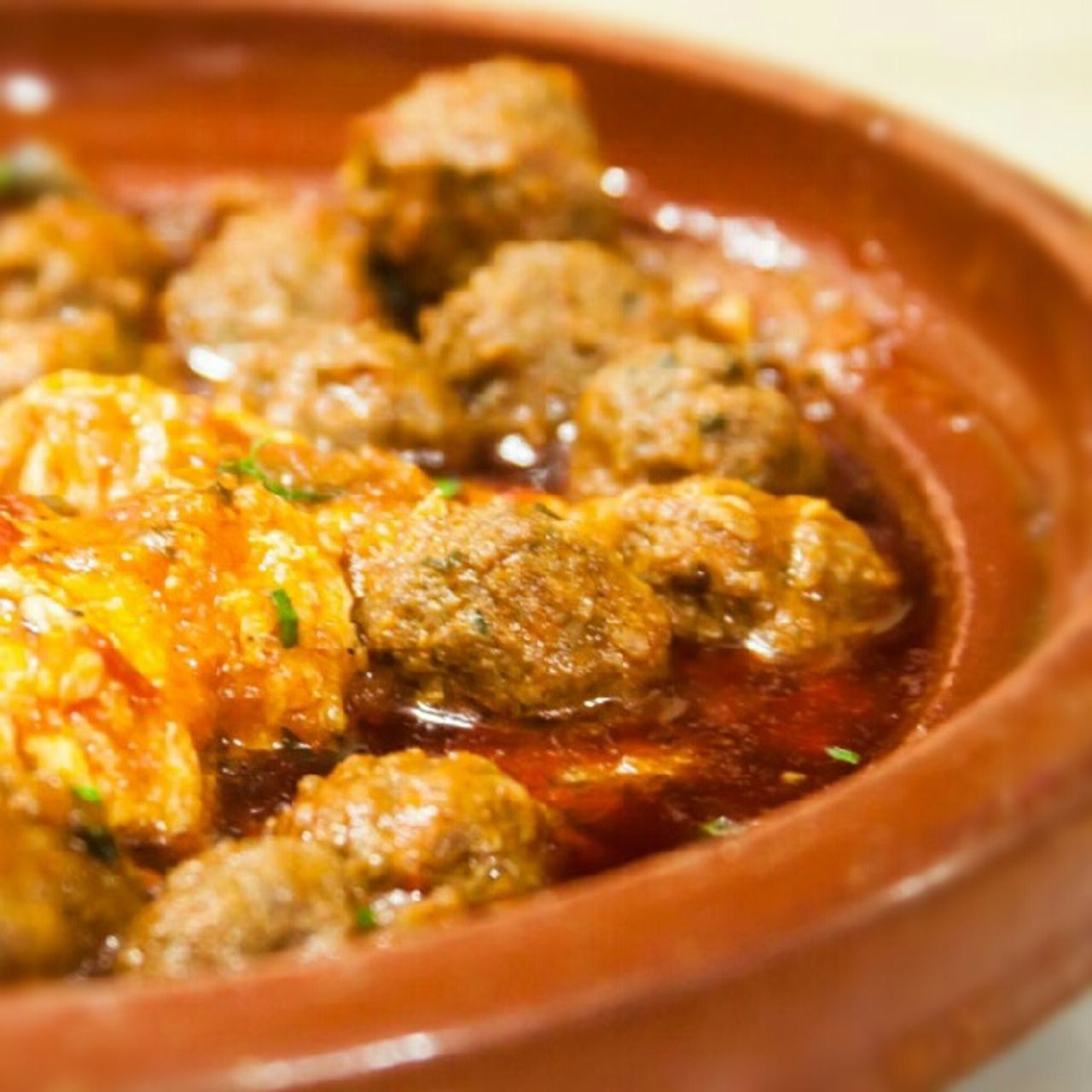  Meatball tagine from an Old Dubai neighborhood rich with Moroccan treats. 