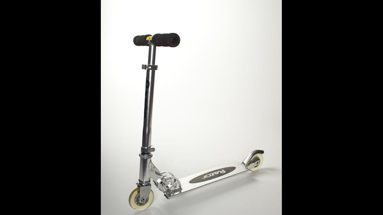The scooter couldn't quite whiz past the competition into the National Toy Hall of Fame, but it was a finalist.
