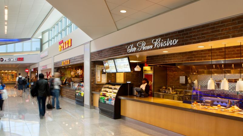 Hartsfield-Jackson Atlanta International Airport's Concourse F food court took top honors.