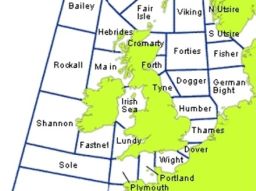 Shipping forecast map. - (Met Office)