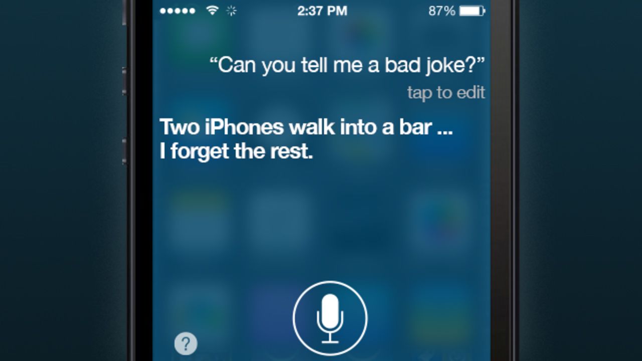 The developers at Apple have baked some wit into Siri's otherwise robotic responses. Here are 15 of her most clever, and cringeworthy, jokes.