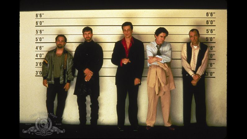 "The Usual Suspects" -- with Kevin Pollak, Stephen Baldwin, Benicio del Toro, Gabriel Byrne and Kevin Spacey -- <a href="index.php?page=&url=http%3A%2F%2Fwww.oscars.org%2Foscars%2Fceremonies%2F1996" target="_blank" target="_blank">won an Academy Award for Best Original Screenplay, by Christopher McQuarrie</a>. Nonetheless, Ebert didn't like it. <a href="index.php?page=&url=http%3A%2F%2Fwww.rogerebert.com%2Freviews%2Fthe-usual-suspects-1995" target="_blank" target="_blank">"I prefer to be amazed by motivation, not manipulation."</a>