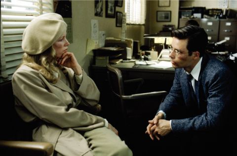 The modern film noir<strong> </strong>"L.A. Confidential" (1997) finds good cop Ed Exley (Guy Pearce) trying to battle corruption at the LAPD in the midst of a case involving celebrity lookalike call girls such as Lynn Bracken (Kim Basinger). The corruption, it turns out, goes right up to the chief, played by James Cromwell, who kills a detective (Kevin Spacey) in a shocking scene midway through. Russell Crowe also stars.