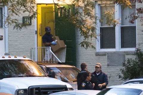 During a search of Carey's apartment in Stamford, Connecticut, police found a laptop computer, a flash drive and three non-working cell phones.