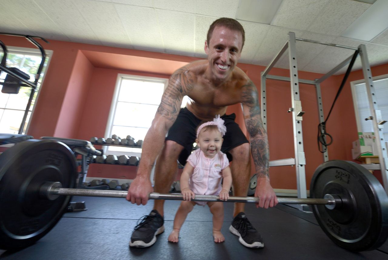 She may still be a bit young for toddler CrossFit, but, nevertheless, it appears this cute little girl already had a better workout today than most of us.