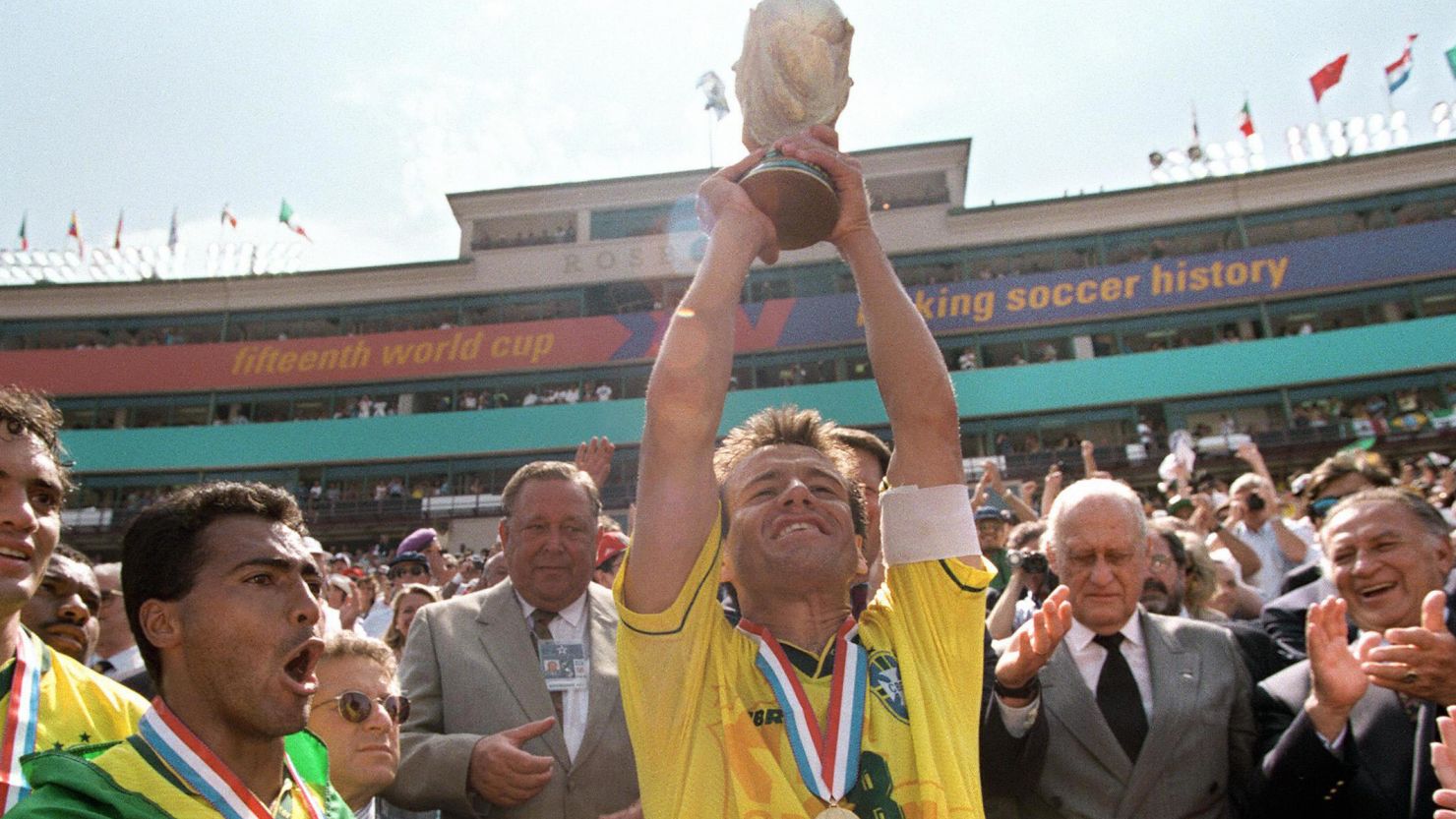 Dunga, who captained Brazil to the World Cup title in 1994, was fired by Internacional. 