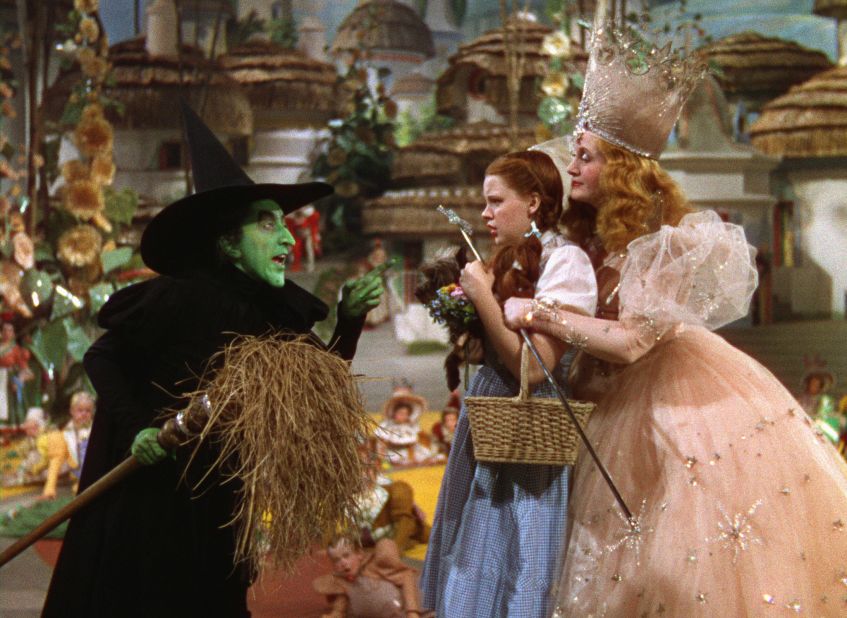 When it comes to witches, our prototype is the Wicked Witch of the West -- wonderfully redeemed in "Wicked" -- but one's claim to evil can't be properly held without a goodie-two-shoes like Glinda the Good Witch around. Besides, Glinda showed in 1939's "The Wizard of Oz" that magic can have a sweet, courageous side, too.