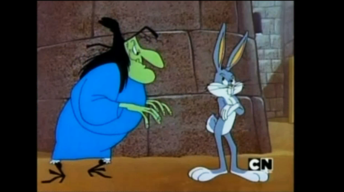 <a href="http://www.dailymotion.com/video/xdk7ww_a-witch-s-tangled-hare_shortfilms" target="_blank" target="_blank">In a cackling contest, Witch Hazel would have everyone beat</a>. The animated witch was often Bugs Bunny's foe, but given her jovial attitude and infectious giggle, you can't help but love her. 