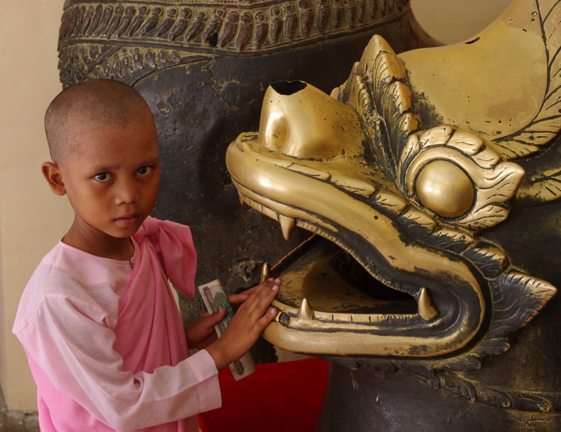 89% of Myanmar's population is Buddhist.