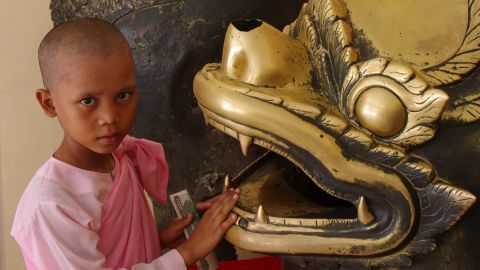 89% of Myanmar's population is Buddhist.