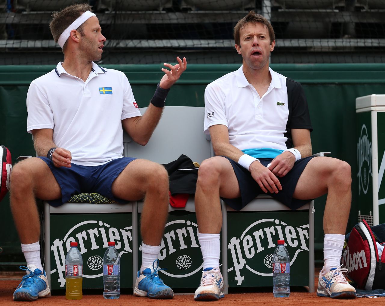 Swedish tennis player Robert Lindstedt, pictured here at the French Open in May, found the air quality in Beijing untenable, describing it on his blog as "a disaster" and questioning whether he would return to the event.