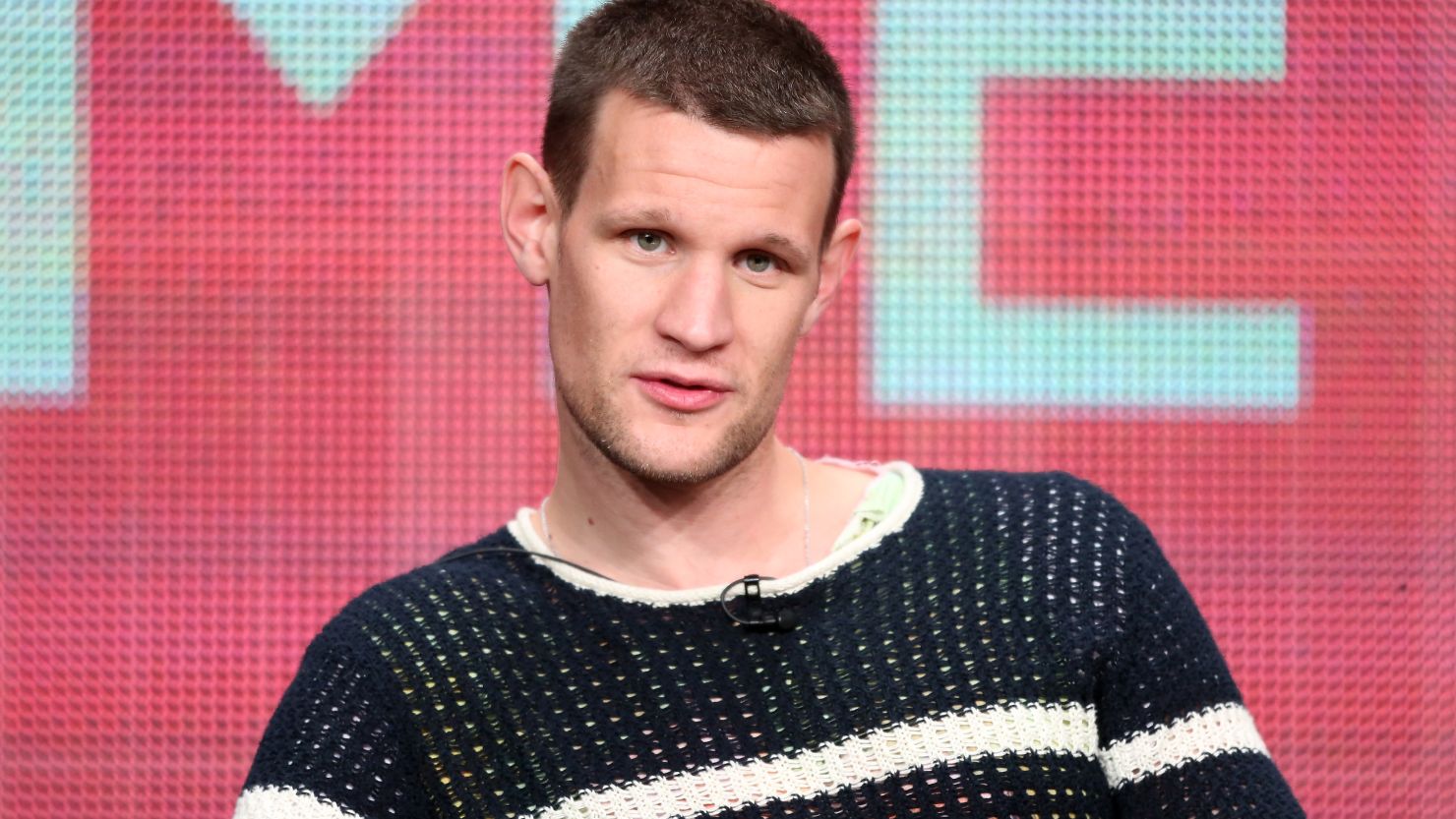 Matt Smith speaks at the "Doctor Who" panel during the 2013 Summer TCAs.