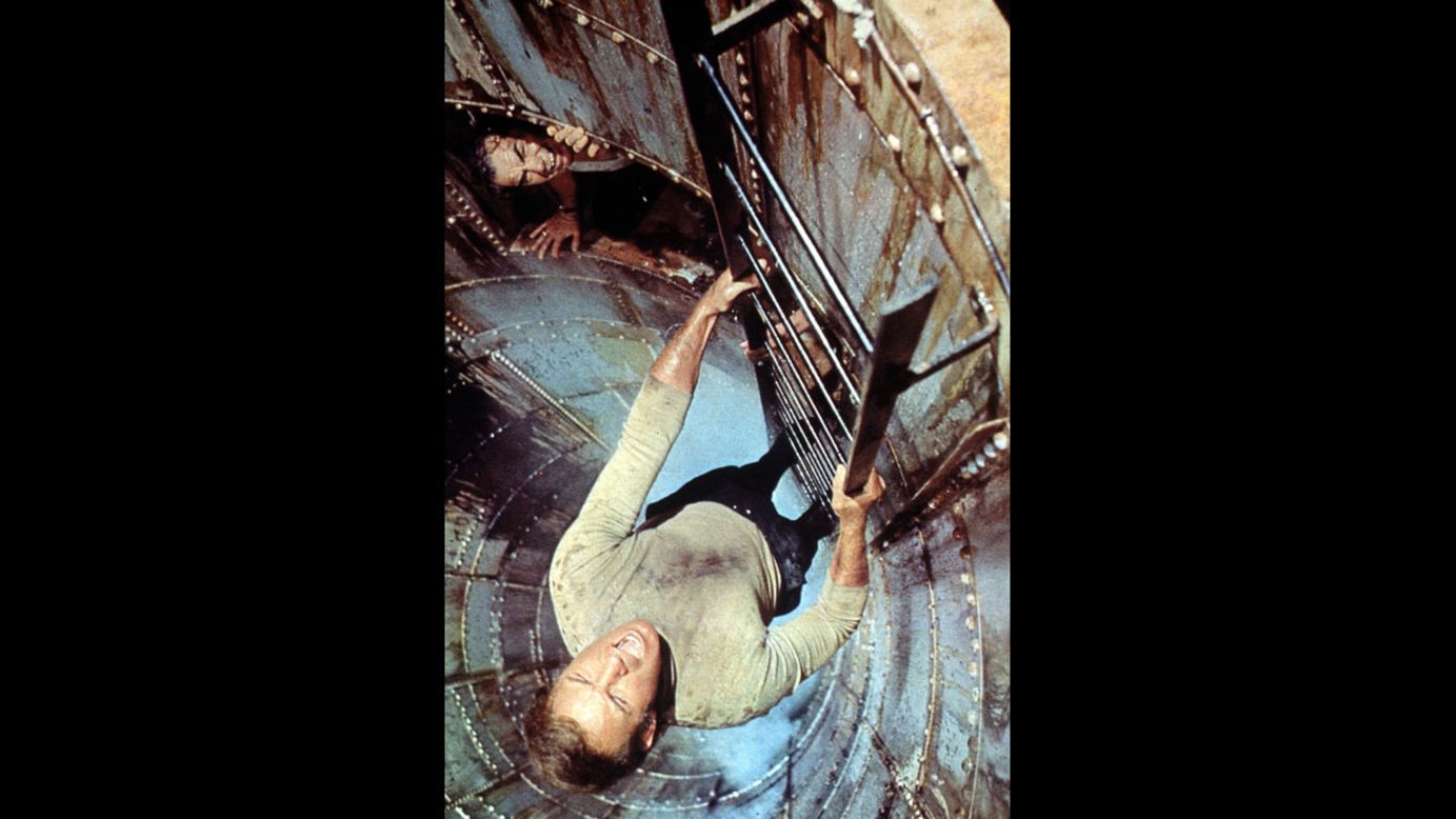 A New Year's cruise on a well-appointed ship turns into journey to stay alive in <strong>"The Poseidon Adventure"</strong> (1972). After their liner capsizes, the surviving passengers must make their way through upside-down rooms to reach the bottom -- uh, top. <em>Lesson:</em> Down is sometimes up.