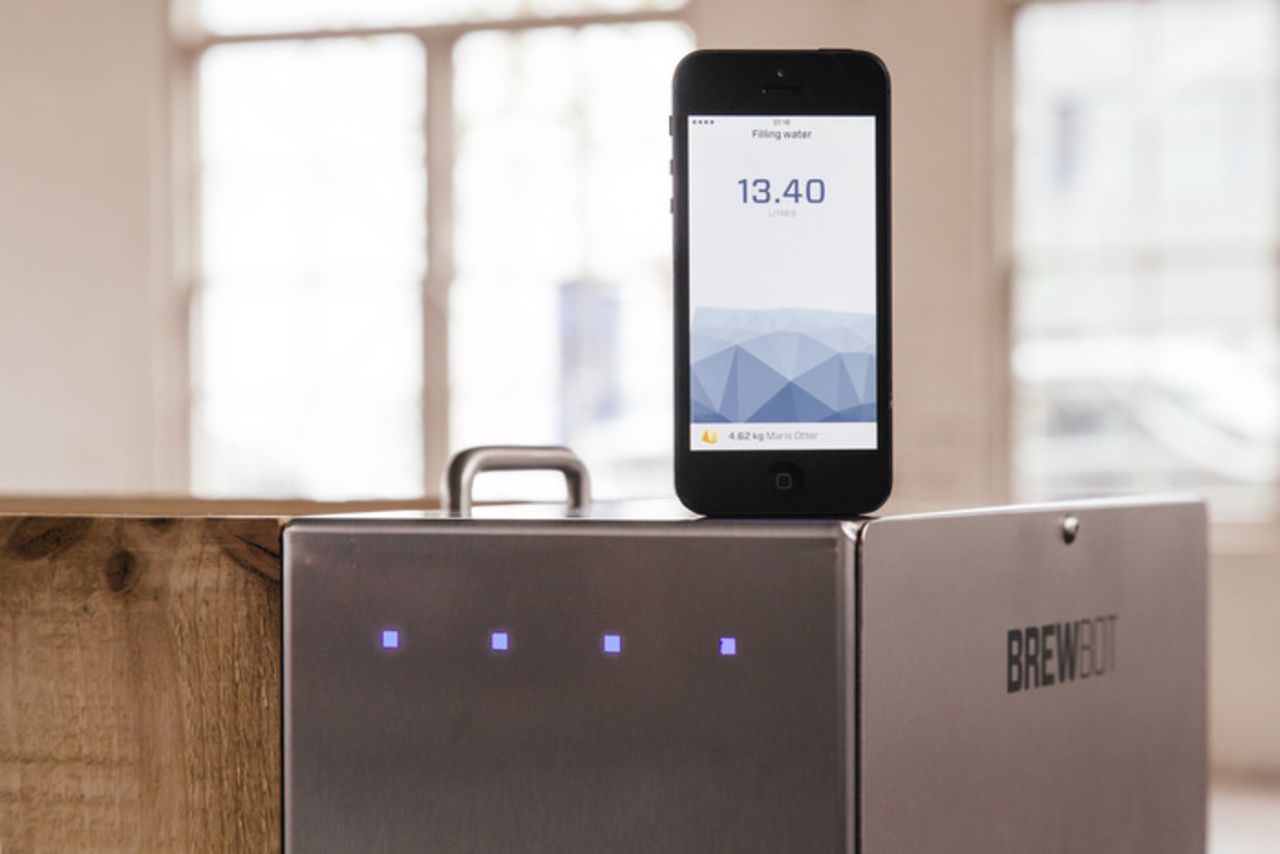 A group of Belfast-based brewers are also building a beer-producing robot that aims to take care of all the complex heating and cooling, mixing and mashing required to make a pint.  <br /><br /><a href="http://www.kickstarter.com/projects/cargo/brewbot-the-smart-brewing-appliance" target="_blank" target="_blank">Brewbot</a> have linked up a home brewing station and an iPhone to create a $2,400 beer factory capable of producing consistent, reliable brewing conditions -- so allowing brewers to experiment with new ingredients and recipes.