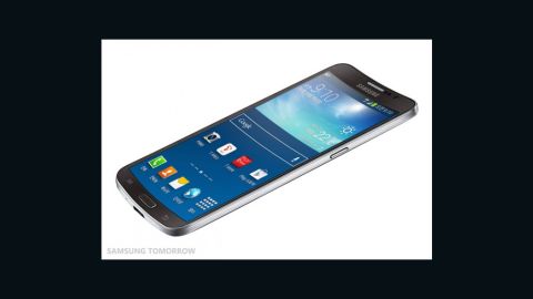 Samsung's curved Galaxy Round will be released in South Korea. It's unclear if it will later be available elsewhere.