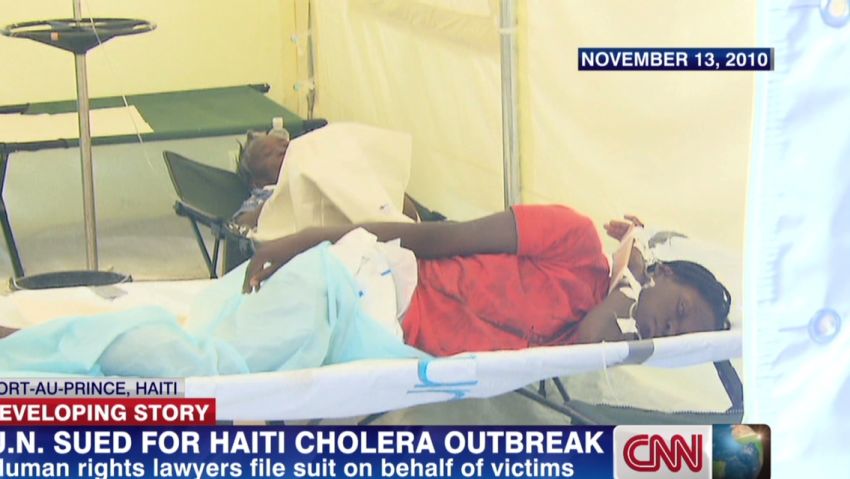 U N Should Take Responsibilty For Haiti S Cholera Woe Cnn