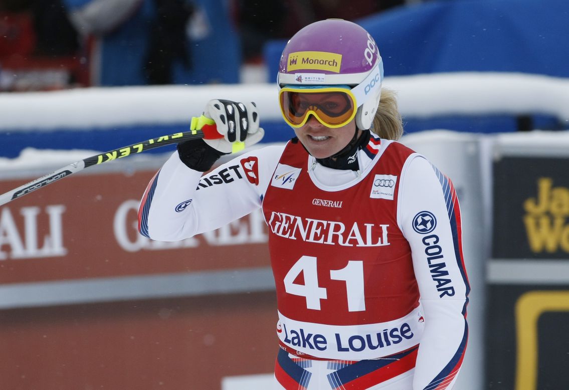 That fall was just two months after her heroic return to World Cup skiing in Lake Louise on the same course where she had crashed. She insists she does not remember the crash that nearly ended her career.