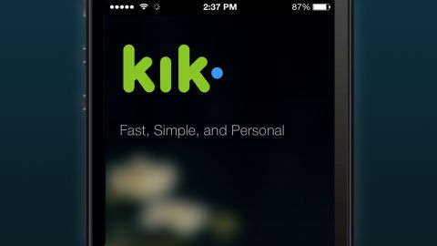 <strong>Kik:</strong> A quick instant messaging service that in 2013 claimed 80 million users, who can send messages and photos with relative anonymity. It's rated 17+ but is growing in popularity with young teens and tweens.