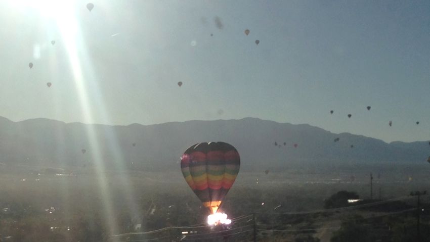 The crash happened during the Albuquerque International Balloon Fiesta, dubbed the "World's Largest Ballooning Event."