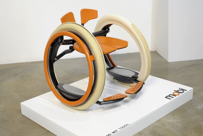 Australian design student Jack Martinich has given the wheelchair a makeover. It not only looks like a product of the 21st century, but it behaves like one too. The Mobi chair has an automatic folding mechanism so it can easily be taken in and out of the car or stored at home when not in use.