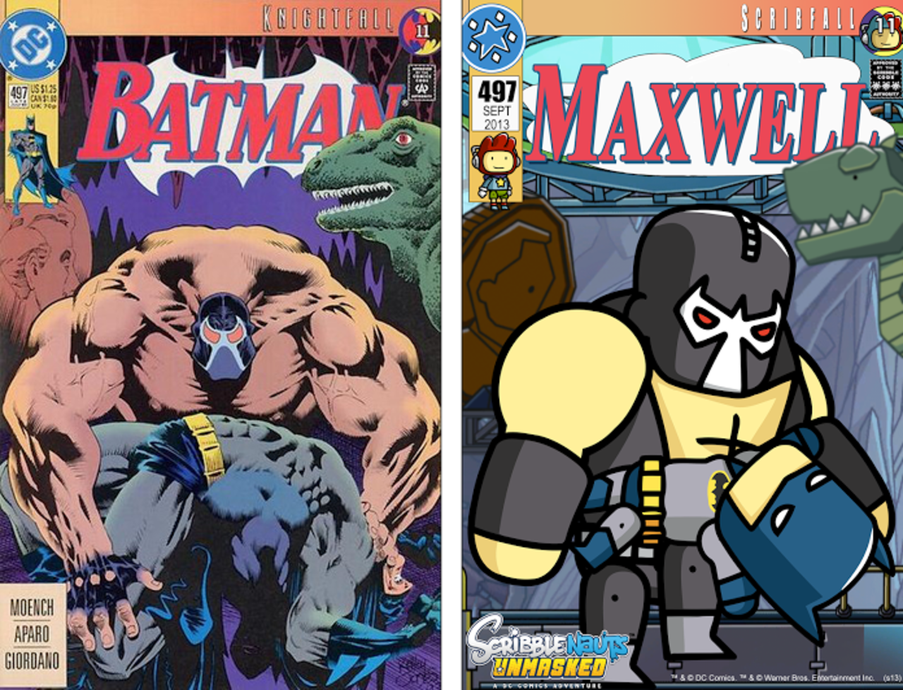The classic comic covers of 'Scribblenauts Unmasked' | CNN Business