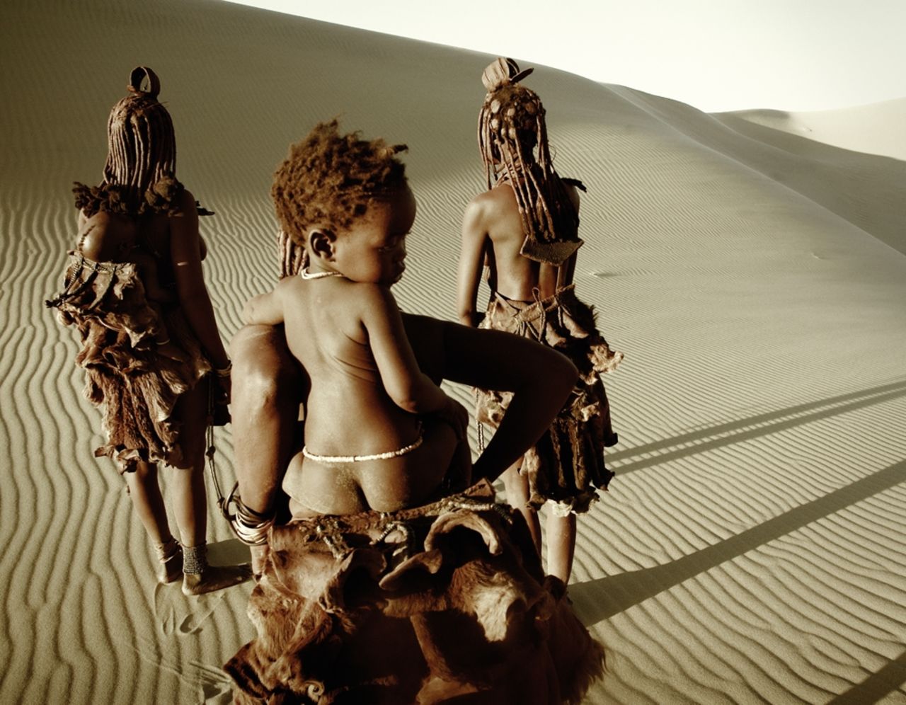 One thing that stood out to Nelson when meeting the different African tribes was their awareness of their appearances, including the "beautiful" Himba.