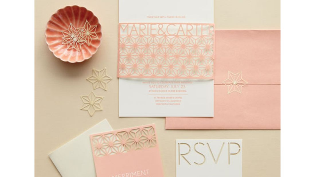 Don't stash the RSVP card away! The couple needs to know four weeks ahead of time.