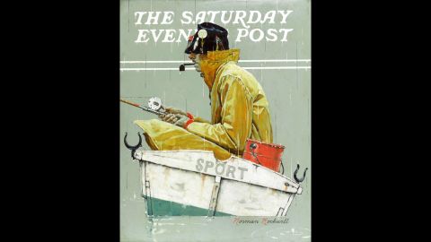 An image of the Norman Rockwell painting was published on the cover of the Saturday Evening Post in 1939.