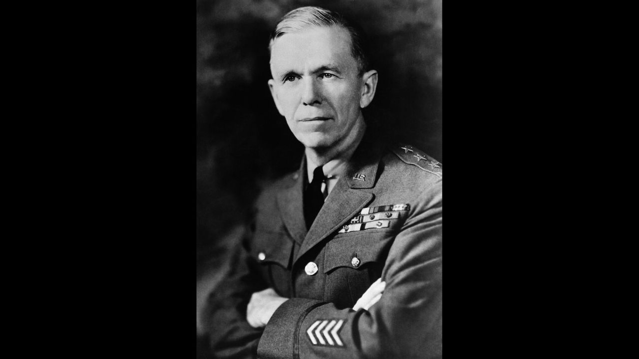 Gen. George Catlett Marshall of the U.S. Army won the Nobel Peace Prize in 1953. 