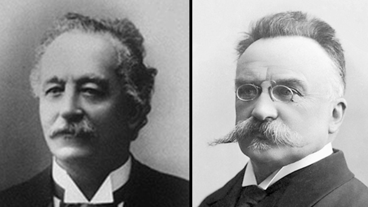 Swiss activist Elie Ducommun and Swiss lawyer Charles Albert Gobat won the Nobel Peace Prize in 1902. 